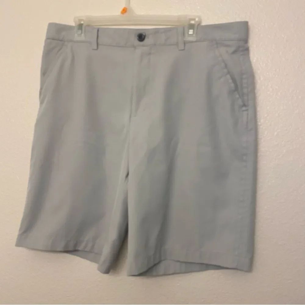Izod golf mens light gray Performance Shorts 36